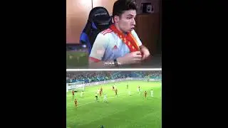When Spain fans reacted to Ronaldo hattrick 😮&zwj;💨