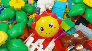 Fun ASMR with Building Blocks ☆ Build a farm with Lego, Create Beautiful Works