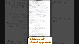 Distance of closest approach#odisha #odishaboard #chseboard #physics #chse #note #atomicphysics