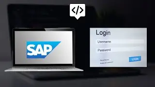SAP UI5 Login Page