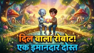 एक बच्चा और एक जादुई रोबोट | Touching Robot Tale sachhi khani