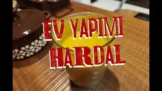 Evde kolay hardal yapımı. Homemade mustard #hardal #mustard #tarif