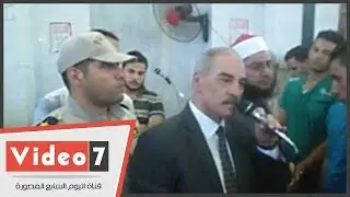 مدير أمن بنى سويف: نحن فى حرب والشهادة شرف لينا جميعا