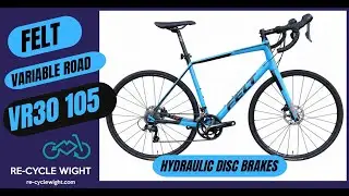 Felt VR30 105 Hydraulic Shimano Disc Brakes Variable Road Bike