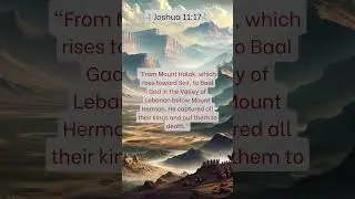 🕊️ Joshua 11:17 Study Guide: Valuable Lessons for Believers 🕊️