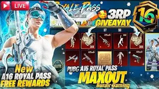 Complete 5k Subscribers 3 A16 Royal Pass Giveaway | New Snowpaw Scout Set |A16 Royal Pass 1 To100 Rp