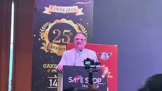 Good news for Safe shop Director Rajat Varma sir speech in 25th Anniversary Celebration in DELHI
