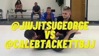 Caleb Tackett Competition Round with Brown Belt!