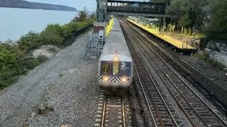 MTA Metro-North & Amtrak Empire Corridor PM Rush Hour Action at Riverdale