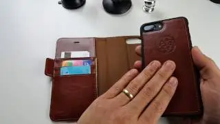 iPhone 7/8 & 7/8 Plus: Superior Wallet Case w/ Detachable Magnetic Back & RFID by DREEM