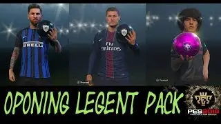 PES 2019 Pack Opening In My Club  | 5 Black Balls & 3 Legent