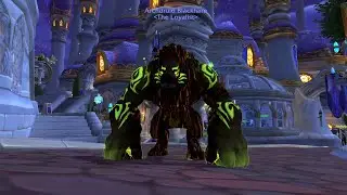 Aernath's Guardian Druid Mage Tower Kruul KILL - No Flask No Food No Gem Gear (10.1)