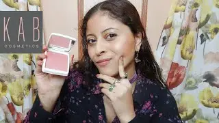TRYING KAB COSMETICS PRESSED GLOW POWDER IN FRENCH KISS / REVIEW / Trina Beauty