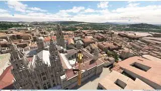 Aerial Tours of Spain Landmarks.