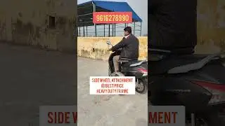 Activa side wheel attachment kit @ Jupiter side wheel attachment/VIMAL INNOVATIVE/handicap scooter