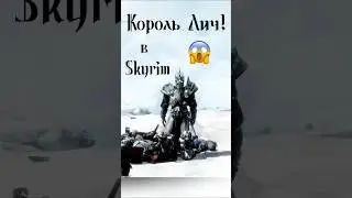 Король Лич в Скайриме! #skyrim #elderscrolls #RPG #games #скайрим #игры #skyrimmods