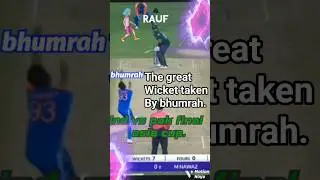 Bhumrah vs Rauf .#cricket,#asia cup,#bhumrah.