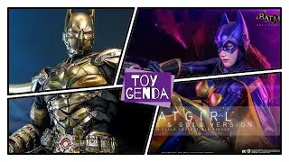 Hot Toys  Batman: Arkham Knight &ndash; Batgirl and Batman Beyond Black and Gold Version