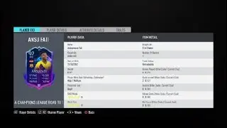 ANSU FATI RTTF PLAYER REVIEW