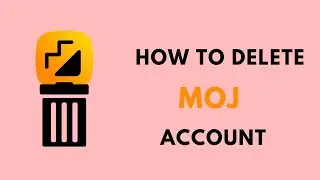 How to DELETE moj account permanently | Racchu Tech