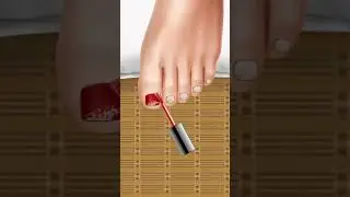 ASMR foot cleaning animation || asmr dirty foot surgery #asmrsound #shorts #shorts #asmrsound