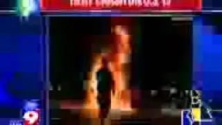 Fiery car crash miracle