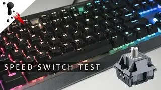 Sound Test Cherry MX Speed Switches Cougar Attack X3 2018 VS Corsair K95 and K70