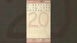 Циферки Doodle Numbers на Android. Как пройти ? Уровень (Level) 20
