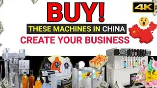 🔥15 EASY Machines to Import from CHINA to Start YOUR Business from Home and Generate Income