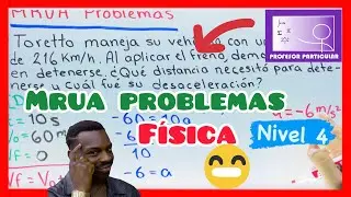 ✅MRUA Ejercicios RESUELTOS (Nivel 4)| MEJOR EXPLICACIÓN❗️💯👌| Física