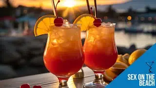 Sex on the Beach Cocktail - How to make a Sex on the Beach Cocktail Recipe (Popular)