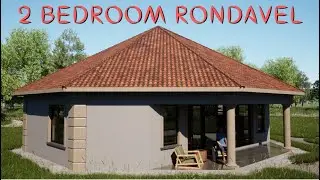 2 Bedroom Rondavel House |  @twinmotion  @Archicad | Walkthrough Flythrough |