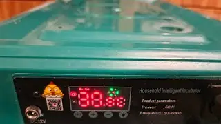 Путь в меню настроек на китайском инкубаторе. F1, F2, F3.