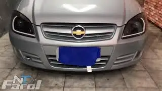 BARRA DE LED DRL CELTA/PRISMA.
