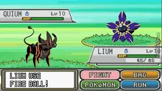 LIUM VS QUIUM BATTLE IN POKEMON FIRE RED😱||GAMING BLAST