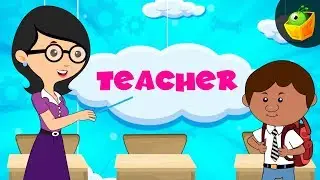 The Teacher Song | Magicbox English - Nursery Rhymes & Kids Songs | Job Seekers | Community Helpers