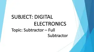 D24. Full Subtractor