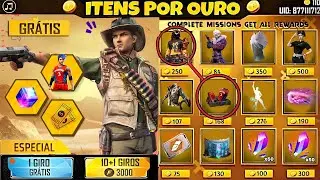 CORREE!! PEGUE AVENTUREIRO, DUNK MASTER GRÁTIS? NOVA LOJA DE ITENS POR OURO, NOVIDADES FREE FIRE