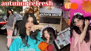 Autumn Refresh 🍂 🍁 cozy days, room cleaning, fall shopping, family dinner