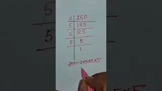 prime factor of 250