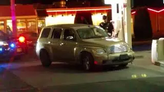 Gresham Traffic Stop Ends fast at Arco Gas station