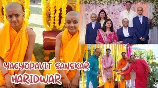 Yagyopavit Sanskar|Janeu Ceremony|Big family function #haridwar vlogs Ep-2 #ganga #rishikesh