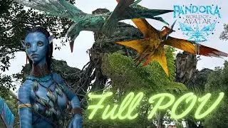 (4K) Avatar Flight of Passage POV Walt Disney World Animal Kingdom 