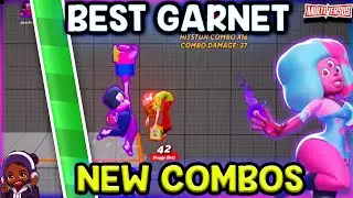 NEW advanced Garnet combos 🔮  | Multiversus rank 1 garnet combos |
