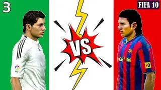 Ronaldo vs. Messi in FIFA 10