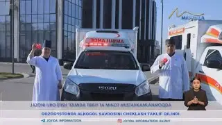 Jazoni ijro etish tizimida tibbiy taʼminot mustahkamlanmoqda (Toshkent v)