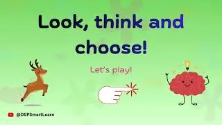 🧠 Brain Game | Guess the Animal Challenge 🐶🐟 | DSPSmartLearn