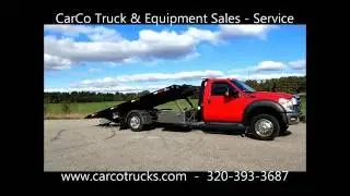 FORD F550 Super Duty with Vulcan Car Carrier Rollback Tow Truck for sale