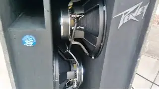Prueba de sonido bocina selenium 18' cajón MT2 !! 🔊🔊🎵🎵🎼🎵🎼