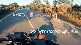 APRILIA RS 475 ON ONE WHEEL 💨 // POLICE CHECKING 💀🚨 